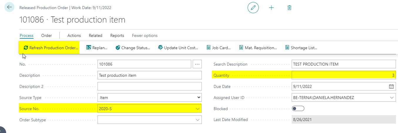 2021-08-30 12_09_36-Edit - Released Production Order - 101086 ∙ Test production item - Dynamics 365 .png